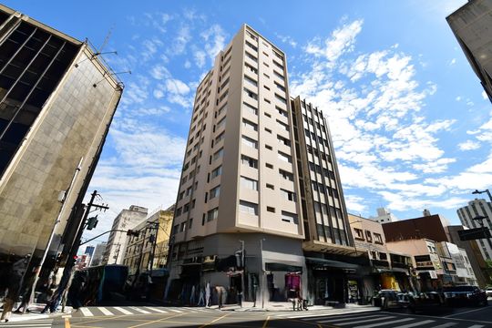 Fachada do Prédio de apartamento à venda com 2 quartos, 68m² em Centro, Campinas