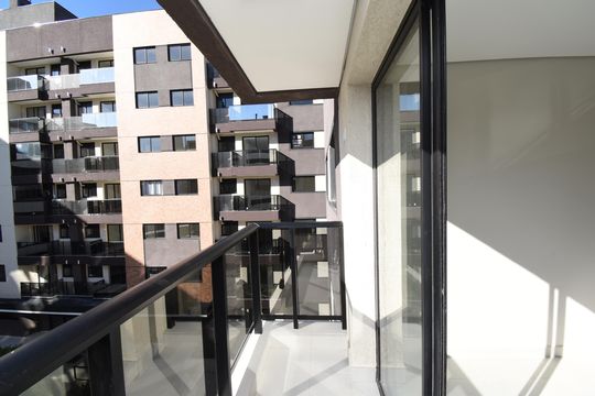 Sacada da Sala de apartamento à venda com 2 quartos, 53m² em Campina do Siqueira, Curitiba