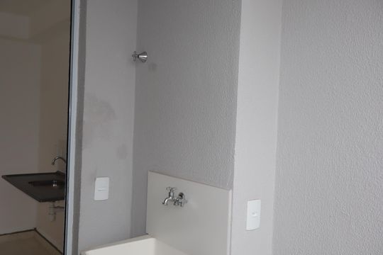 Área de serviço de apartamento para alugar com 2 quartos, 41m² em Vila Independencia, São Paulo