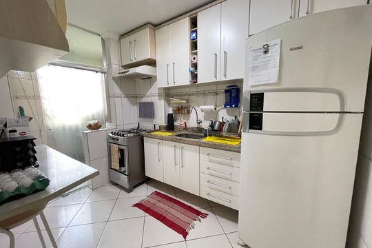 Cozinha de apartamento à venda com 3 quartos, 63m² em Jardim D’abril, São Paulo