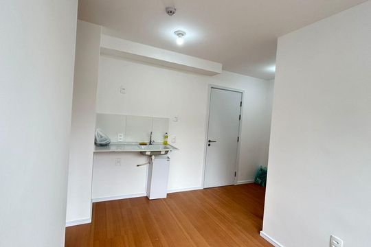 Cozinha de apartamento à venda com 1 quarto, 28m² em Lapa, São Paulo
