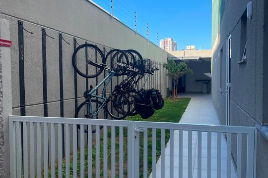 Área externa de apartamento à venda com 1 quarto, 28m² em Lapa, São Paulo
