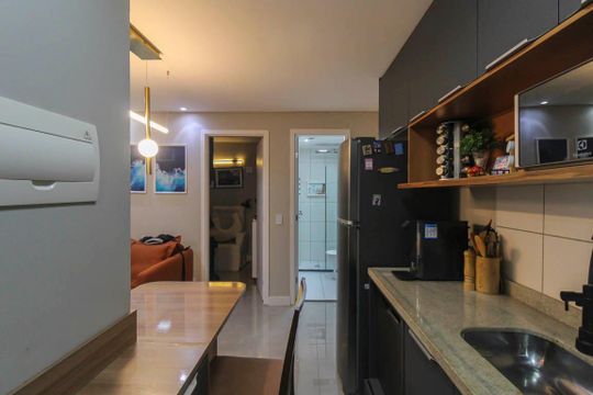 Sala/Cozinha de apartamento à venda com 2 quartos, 38m² em Vila Formosa, São Paulo
