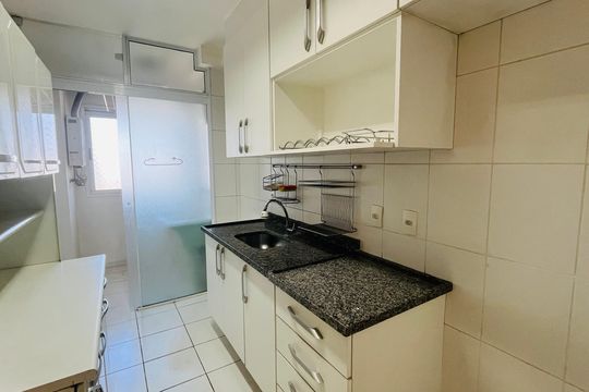 Cozinha de apartamento para alugar com 3 quartos, 74m² em Vila Industrial (campinas), Campinas