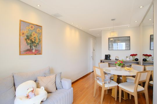 Sala de apartamento à venda com 2 quartos, 54m² em Tatuapé, São Paulo