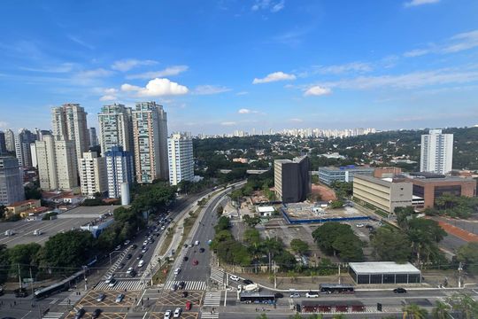 Vista de apartamento para alugar com 1 quarto, 40m² em Jardim das Acacias, São Paulo
