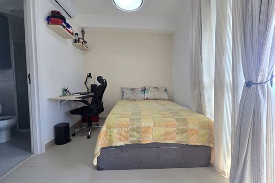 Sala/Quarto de apartamento para alugar com 1 quarto, 40m² em Jardim das Acacias, São Paulo