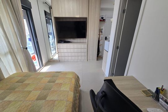 Sala/Quarto de apartamento para alugar com 1 quarto, 40m² em Jardim das Acacias, São Paulo