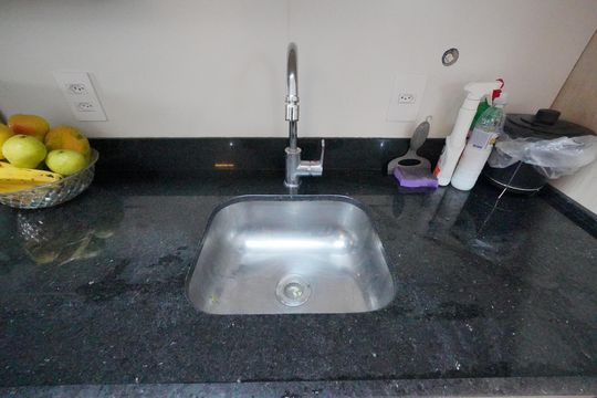 Cozinha de apartamento à venda com 2 quartos, 71m² em Vila Mariana, São Paulo