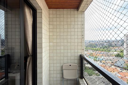 Varanda de apartamento à venda com 2 quartos, 72m² em Baeta Neves, São Bernardo do Campo