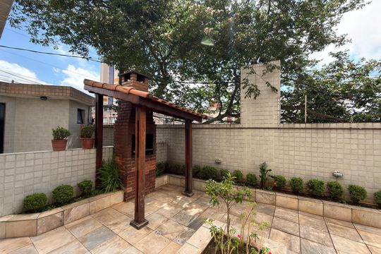 Churrasqueira  de apartamento à venda com 2 quartos, 72m² em Baeta Neves, São Bernardo do Campo