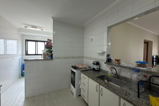 Cozinha de apartamento à venda com 2 quartos, 72m² em Baeta Neves, São Bernardo do Campo