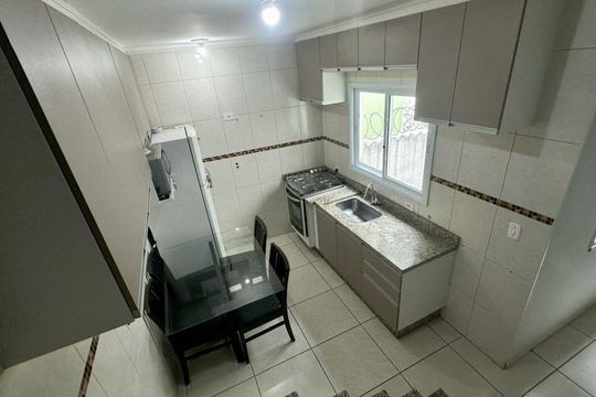 Cozinha de apartamento à venda com 2 quartos, 110m² em Jardim Santo Antônio, Santo André