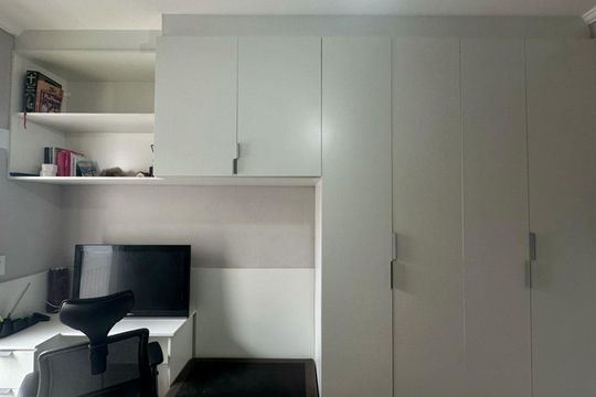 Quarto 1 de apartamento à venda com 2 quartos, 110m² em Jardim Santo Antônio, Santo André