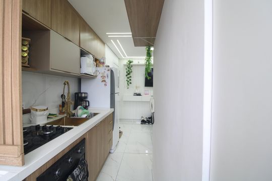 Cozinha de apartamento para alugar com 3 quartos, 53m² em Socorro, São Paulo