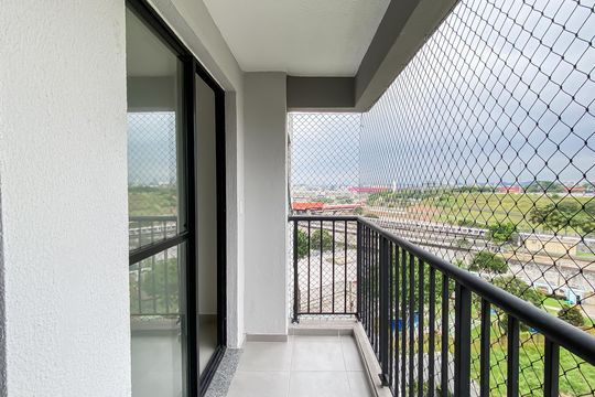 Varanda  de apartamento para alugar com 2 quartos, 42m² em Cidade Antônio Estêvão de Carvalho, São Paulo