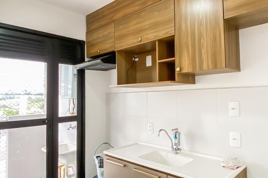Cozinha  de apartamento para alugar com 2 quartos, 42m² em Cidade Antônio Estêvão de Carvalho, São Paulo