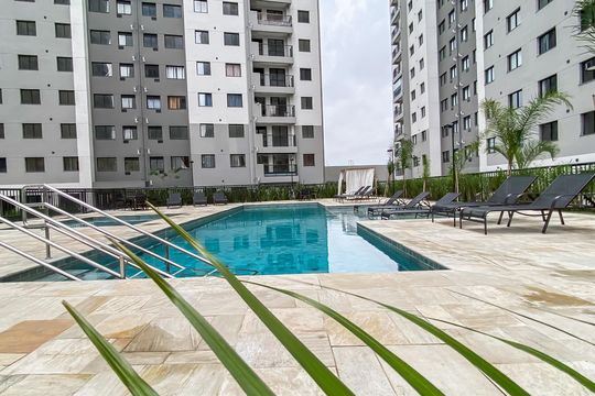 Área comum de apartamento para alugar com 2 quartos, 42m² em Cidade Antônio Estêvão de Carvalho, São Paulo
