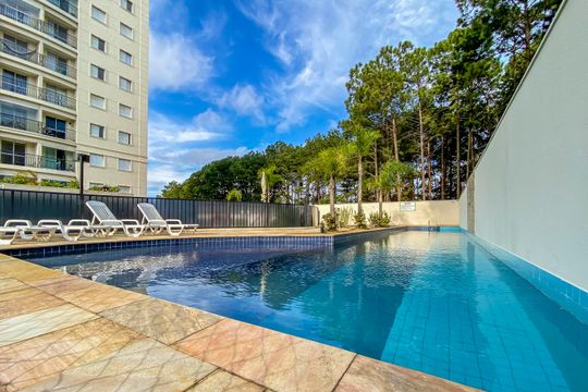Área comum - Piscina de apartamento à venda com 2 quartos, 55m² em Vila Curuçá, Santo André