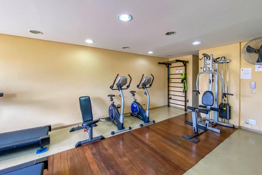 Área comum - Academia de apartamento à venda com 2 quartos, 55m² em Vila Curuçá, Santo André