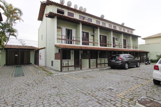 Área comum de casa de condomínio para alugar com 2 quartos, 80m² em Ogiva, Cabo Frio
