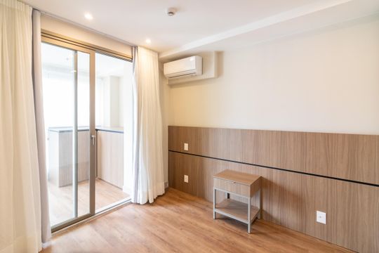 Quarto de apartamento para alugar com 1 quarto, 42m² em Indianópolis, São Paulo