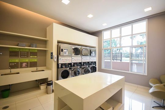 Área comum de apartamento para alugar com 1 quarto, 35m² em Real Parque, São Paulo