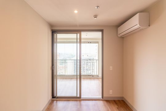 Sala de apartamento para alugar com 1 quarto, 42m² em Indianópolis, São Paulo