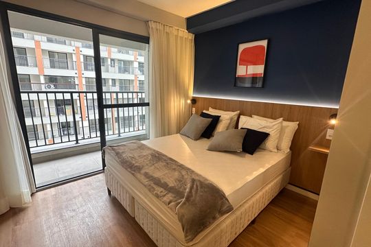 Kitnet/Studio para alugar com 1 quarto, 25m² em Vila Cordeiro, São Paulo