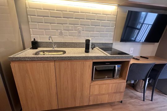 Kitnet/Studio para alugar com 1 quarto, 25m² em Vila Cordeiro, São Paulo
