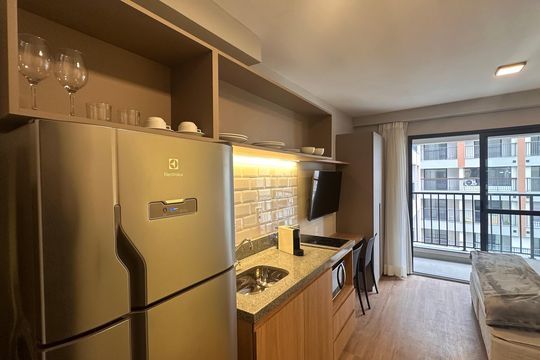 Kitnet/Studio para alugar com 1 quarto, 25m² em Vila Cordeiro, São Paulo