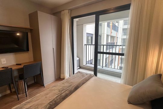 Kitnet/Studio para alugar com 1 quarto, 25m² em Vila Cordeiro, São Paulo