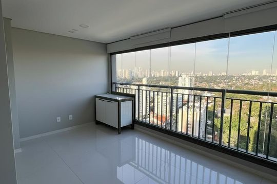 Varanda de apartamento para alugar com 2 quartos, 72m² em Santo Amaro, São Paulo