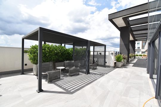 Área comum - Solarium de apartamento à venda com 2 quartos, 75m² em Boa Vista, Curitiba