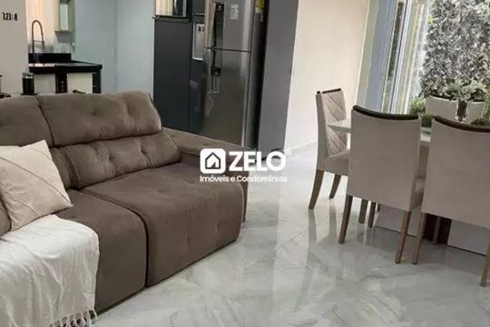 Foto 02 de casa à venda com 3 quartos, 109m² em Jardim Ipaussurama, Campinas