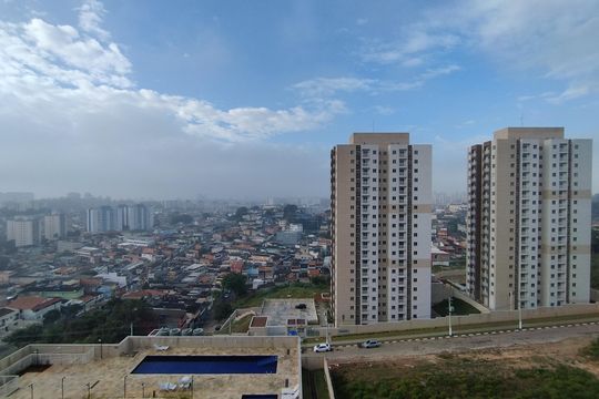 Vista da Rua de apartamento para alugar com 2 quartos, 38m² em Jardim Imperador (zona Sul), São Paulo