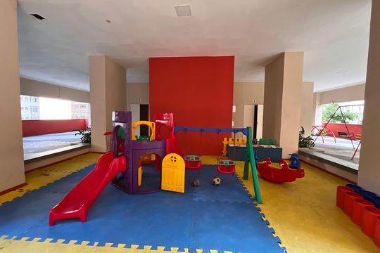 Área comum - Playground de apartamento à venda com 1 quarto, 80m² em Copacabana, Rio de Janeiro