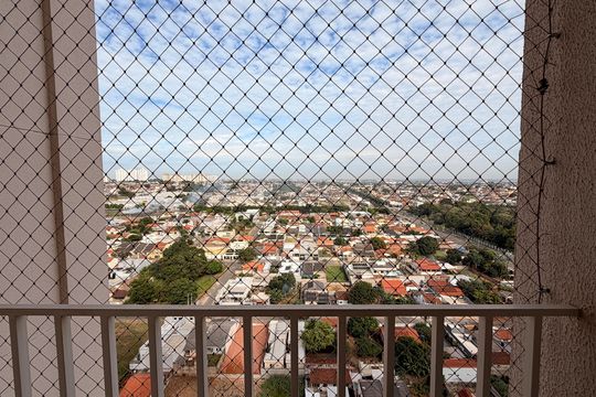 Vista da Sacada de apartamento para alugar com 3 quartos, 123m² em Jardim Atlantico, Goiânia