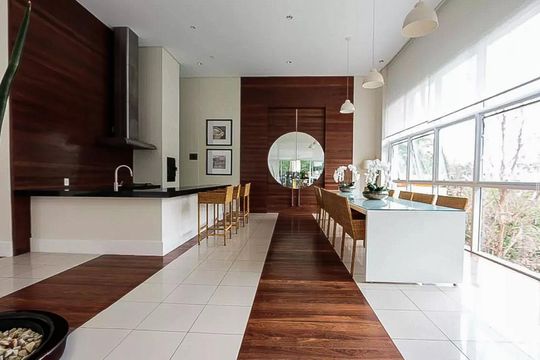 Salão de Festa de apartamento para alugar com 3 quartos, 163m² em Vila Andrade, São Paulo