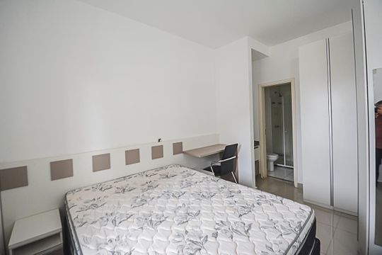 Quarto de apartamento para alugar com 1 quarto, 42m² em Jardim do Mar, São Bernardo do Campo