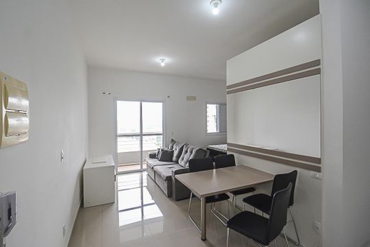 Sala de apartamento para alugar com 1 quarto, 42m² em Jardim do Mar, São Bernardo do Campo