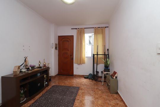 Sala de apartamento para alugar com 2 quartos, 52m² em Vila Carmosina, São Paulo