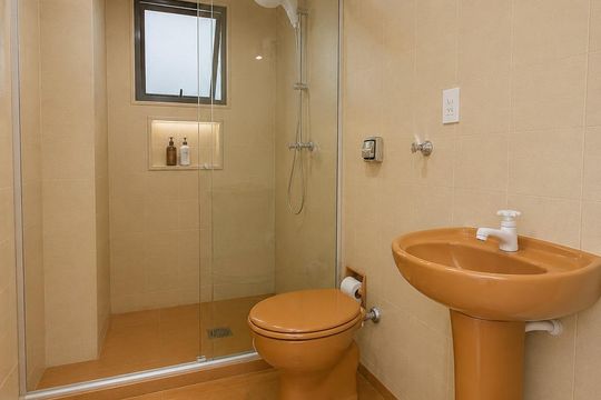 Banheiro de apartamento para alugar com 1 quarto, 46m² em Farroupilha, Porto Alegre