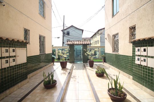 Área comum de apartamento à venda com 3 quartos, 65m² em Granja Lempp, Contagem