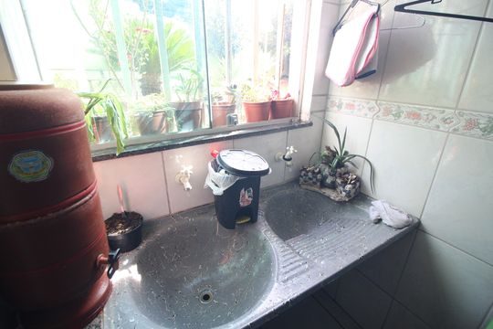 Área de Serviço de apartamento à venda com 3 quartos, 65m² em Granja Lempp, Contagem
