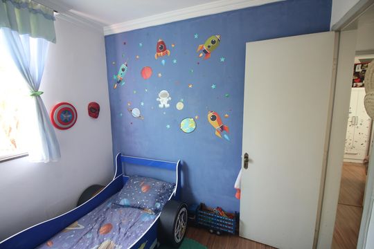 Quarto 3 de apartamento à venda com 3 quartos, 65m² em Granja Lempp, Contagem