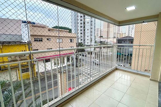 Varanda da Sala de apartamento para alugar com 4 quartos, 114m² em Vila Santo Antonio, Guarulhos
