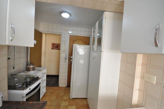 Cozinha de apartamento à venda com 2 quartos, 51m² em Vila Mazzei, São Paulo
