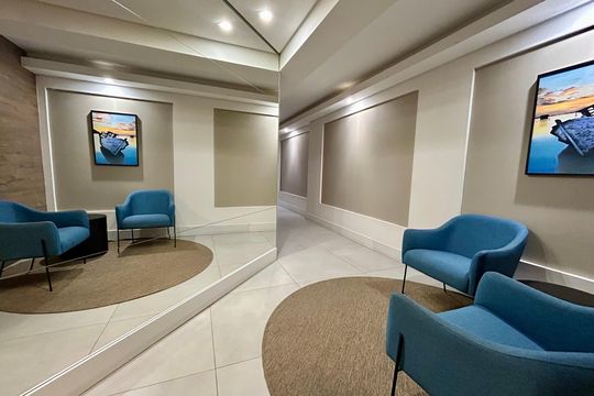 Hall de entrada de apartamento para alugar com 1 quarto, 31m² em Trindade, Florianópolis