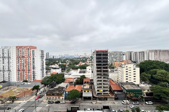 Vista de apartamento para alugar com 1 quarto, 42m² em Indianópolis, São Paulo
